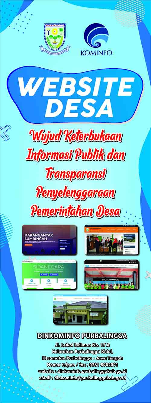 Website Desa Wujud Keterbukaan Informasi
